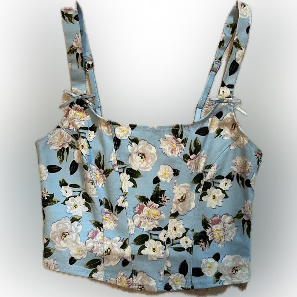 Bustier style Floral Top